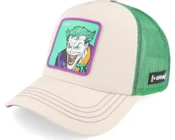 DC Comics Joker White/Green Trucker - Capslab