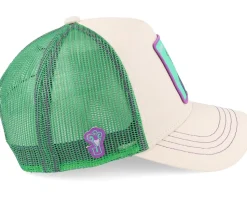DC Comics Joker White/Green Trucker - Capslab