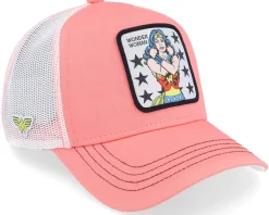DC Comics Wonder Woman Pink/White Trucker - Capslab