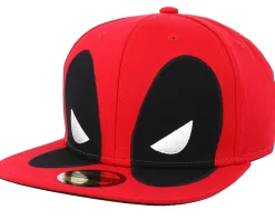 Deadpool Big Face Red Snapback - Difuzed