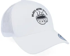 Death Befor Decaf White Trucker - Kiosken