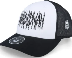 Death Metal Logo Black A-frame Adjustable - Bearded Man