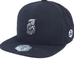 Death Reaper Patch Black Snapback - Critiql Hit