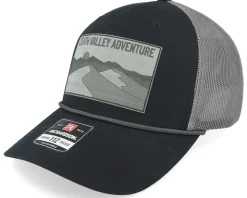Death Valley Adventure Patch Black/Charcoal Rope Trucker - Wild Spirit