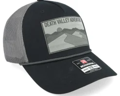 Death Valley Adventure Patch Black/Charcoal Rope Trucker - Wild Spirit