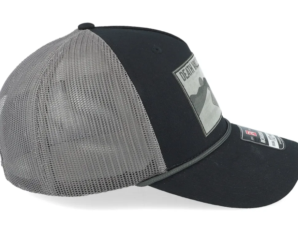 Death Valley Adventure Patch Black/Charcoal Rope Trucker - Wild Spirit
