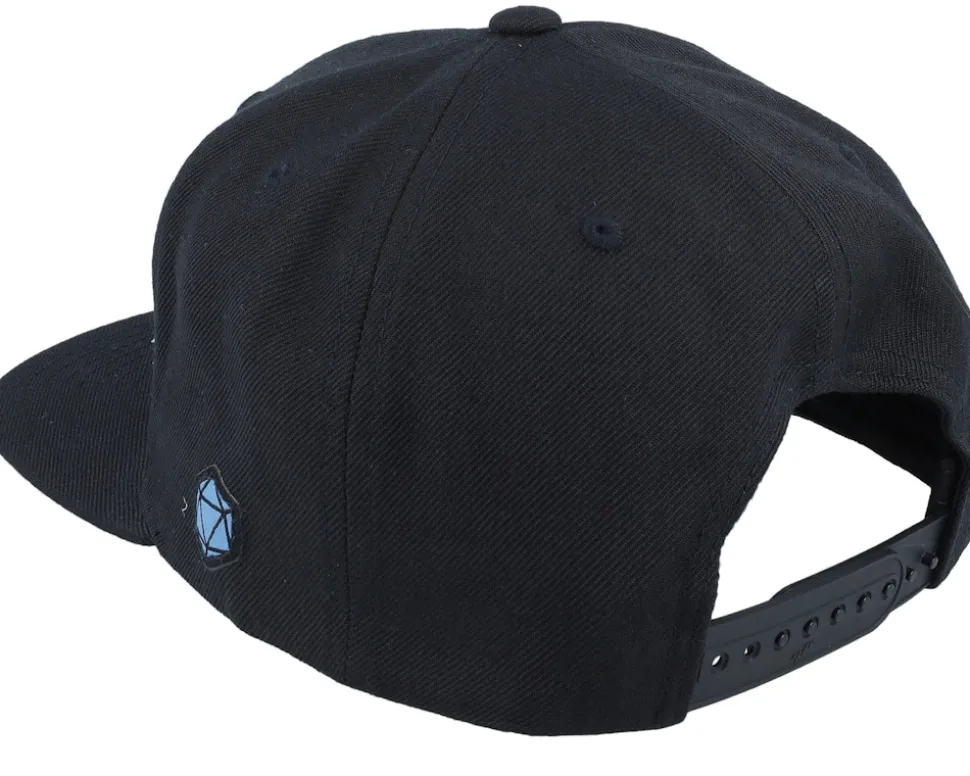 Deathlock Box Patch Black Snapback - Critiql Hit
