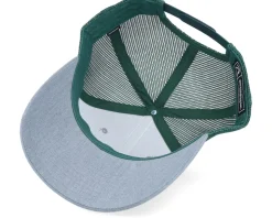 Deathlock Box Patch Heather Grey/Spruce Trucker - Critiql Hit