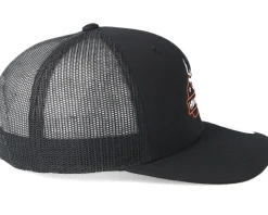 Deer Badge Black Trucker - Hunter