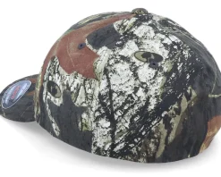 Deer Circle Logo Mossy Oak Breakup Flexfit - Hunter