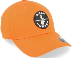 Deer Hunter Logo Patch Orange Flexfit - Hunter