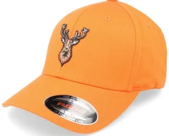 Deer Logo Patch Orange Flexfit - Hunter
