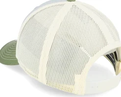 Deer Patch 112 Heather Grey/Birch/Olive Trucker - Hunter