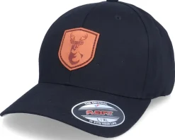 Deer Shield Patch Black Flexfit - Hunter