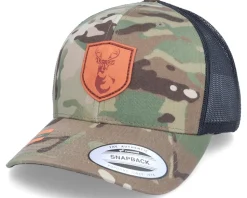 Deer Shield Patch Multicam Trucker - Hunter