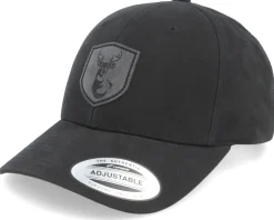 Deer Shield Patch Waxed Black Adjustable - Hunter