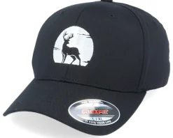 Deer Silhouette Black Flexfit - Hunter