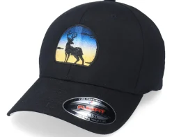 Deer Sunset Black Flexfit - Hunter