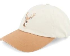 Deer Washed Stone/Wheat Dad Cap - Wild Spirit