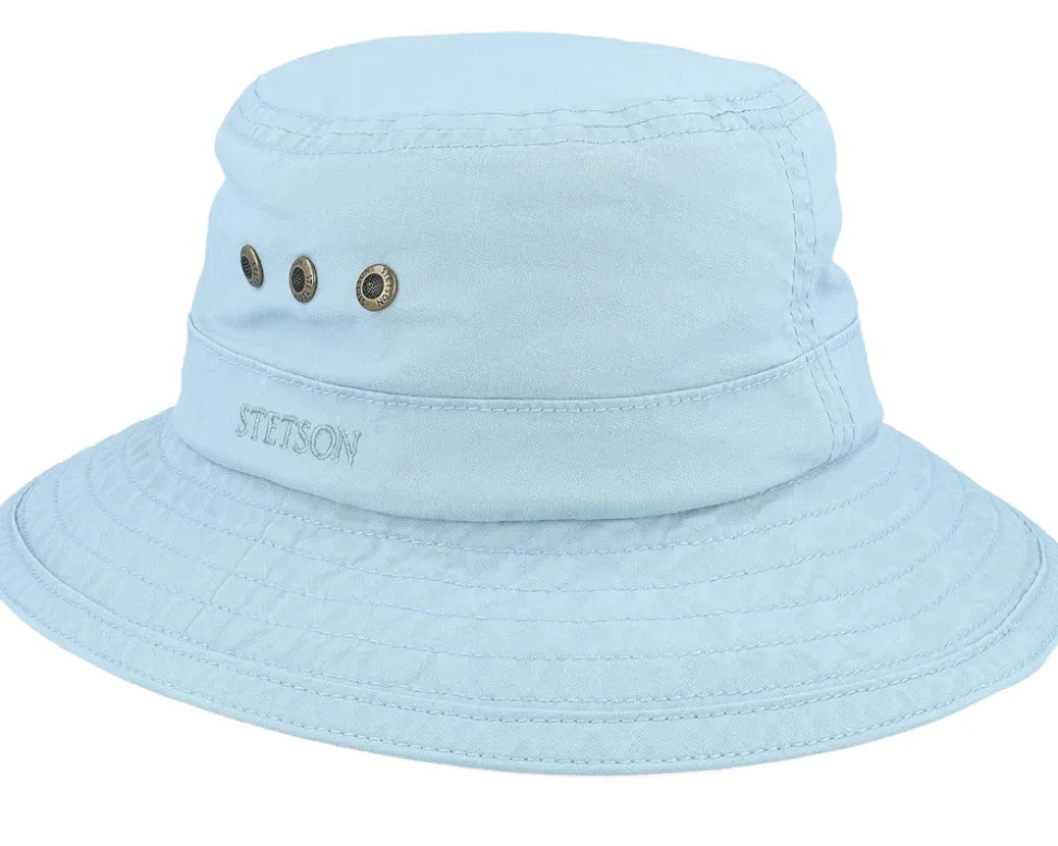 Delave Organic Cotton Dusk Blue Bucket - Stetson