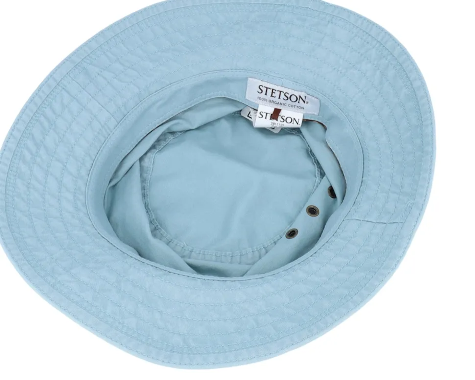 Delave Organic Cotton Dusk Blue Bucket - Stetson