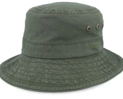 Delave Organic Cotton Forest Green Bucket - Stetson