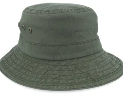 Delave Organic Cotton Forest Green Bucket - Stetson