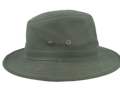 Delave Organic Cotton Forest Green Traveller - Stetson