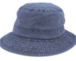Delave Organic Cotton Navy Bucket - Stetson