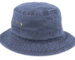 Delave Organic Cotton Navy Bucket - Stetson
