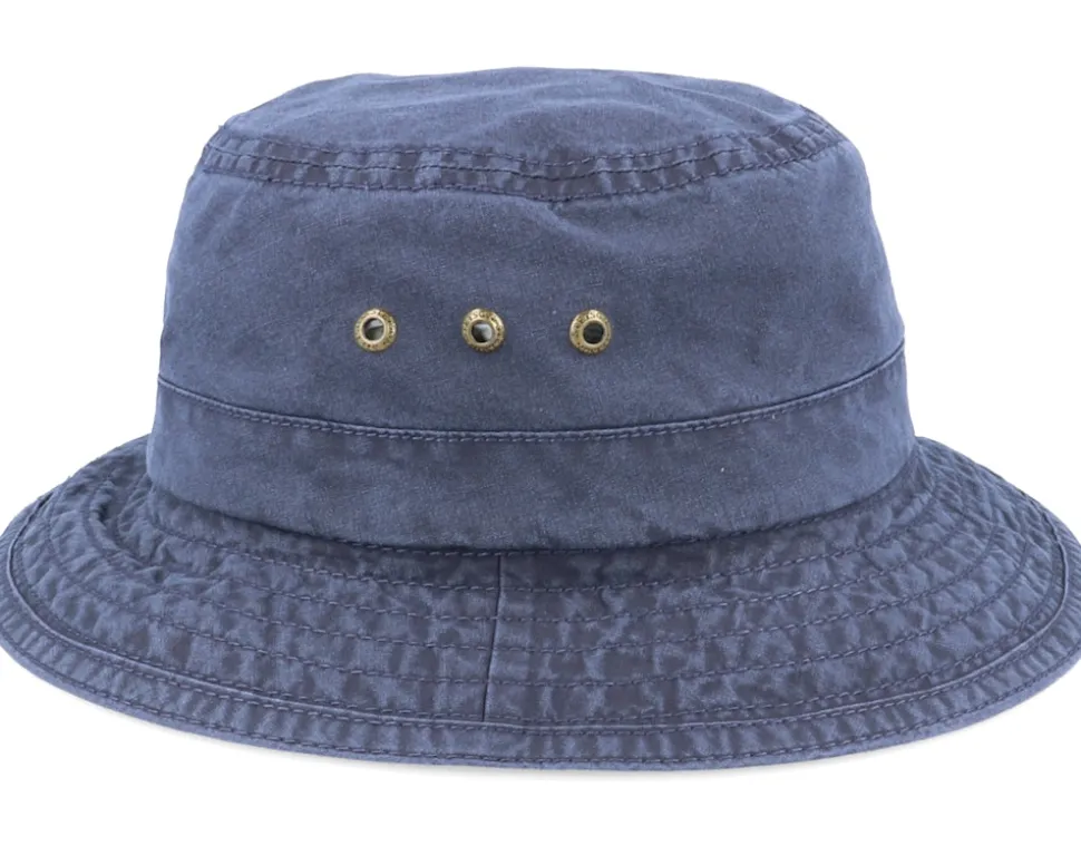 Delave Organic Cotton Navy Bucket - Stetson