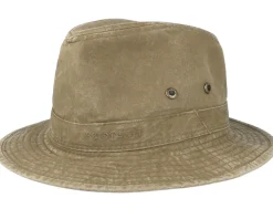 Delave Organic Cotton Olive Traveller - Stetson