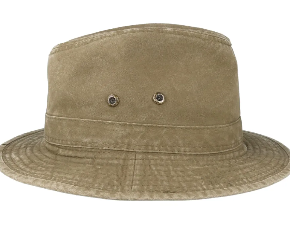 Delave Organic Cotton Olive Traveller - Stetson