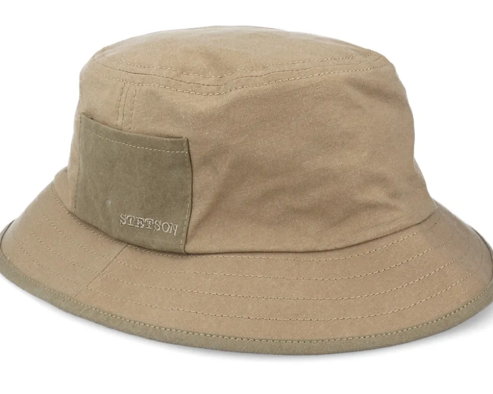 Delave Organic Cotton Olive Bucket - Stetson
