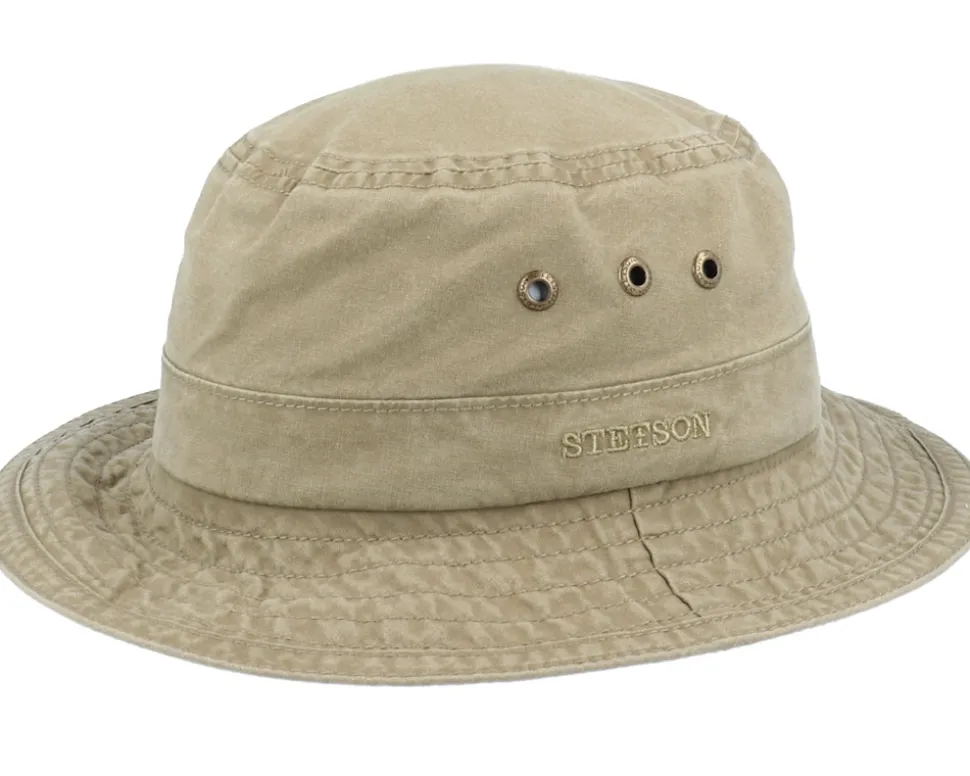 Delave Organic Cotton Olive Bucket - Stetson