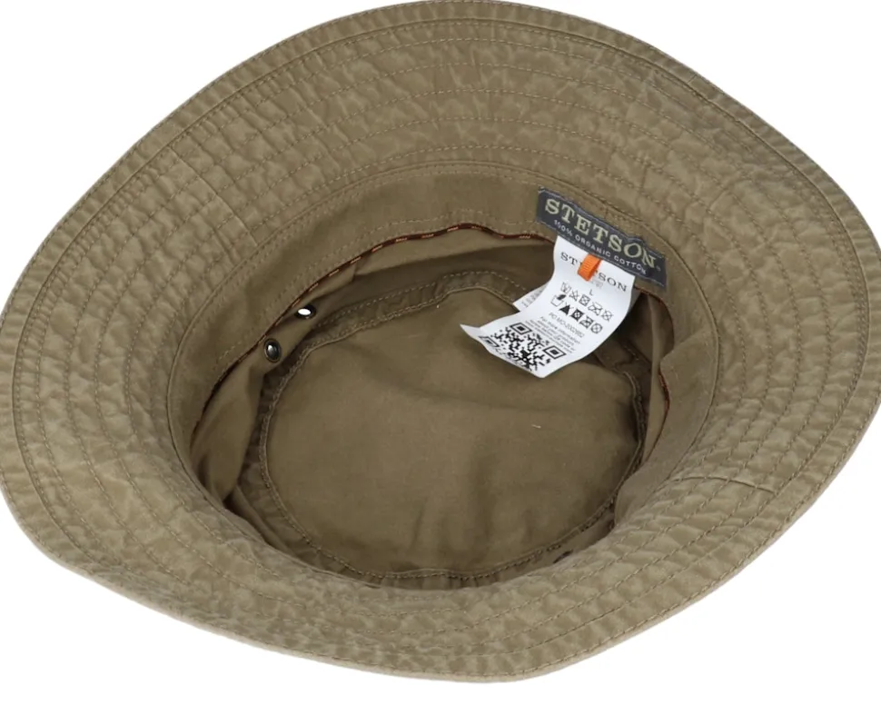 Delave Organic Cotton Olive Bucket - Stetson