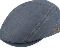Delian Savona Blue Flat Cap - Mayser