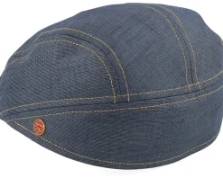 Delian Savona Blue Flat Cap - Mayser