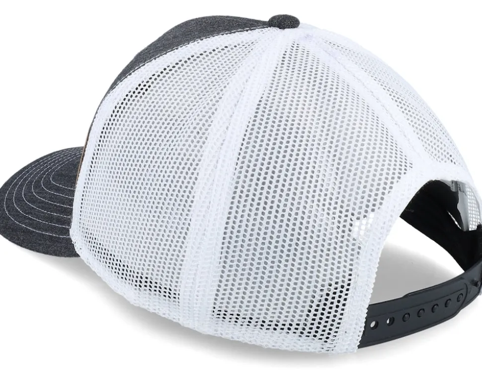 Denim Look Patch Black/White Trucker - John Deere