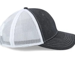 Denim Look Patch Black/White Trucker - John Deere