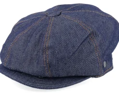 Denim Newsboy Denim Flat Cap - Jaxon & James