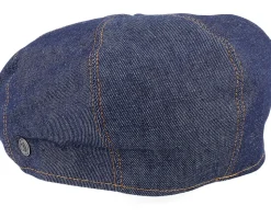 Denim Newsboy Denim Flat Cap - Jaxon & James