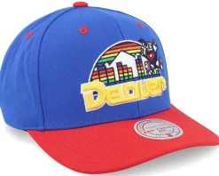Denver Nuggets All In 2.0 Pro Blue/Red Adjustable - Mitchell & Ness