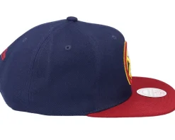 Denver Nuggets Team 2 Tone 2.0 Navy/Red Snapback - Mitchell & Ness