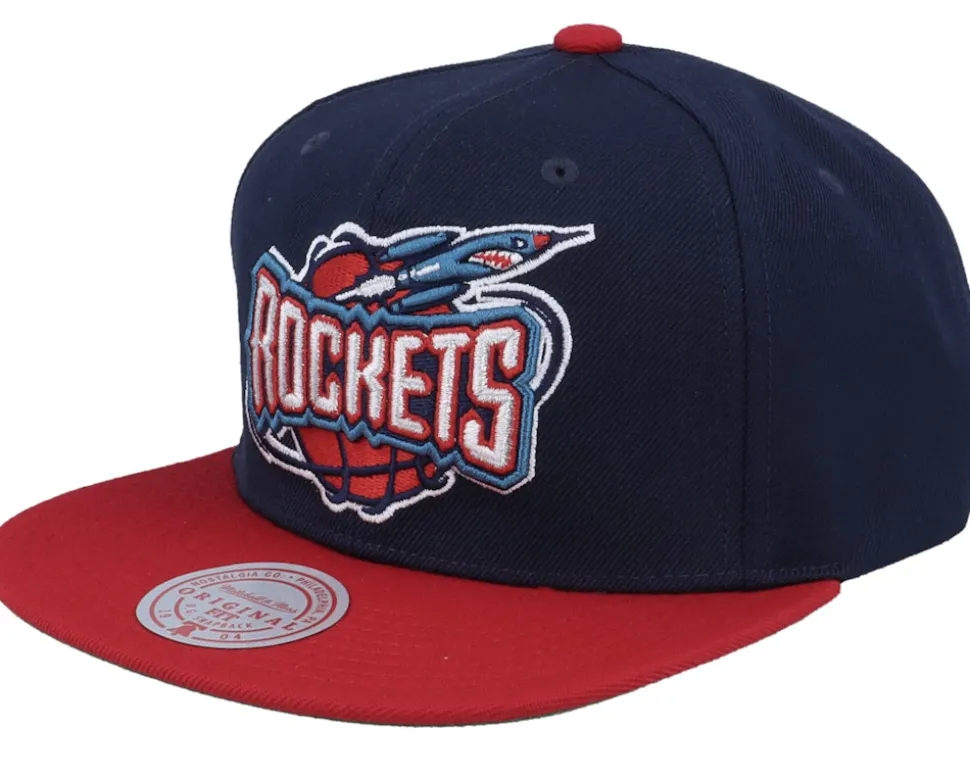 Denver Nuggets Team 2 Tone 2.0 Navy/Red Snapback - Mitchell & Ness