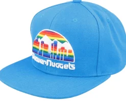Denver Nuggets Team Ground 2.0 Royal Snapback - Mitchell & Ness