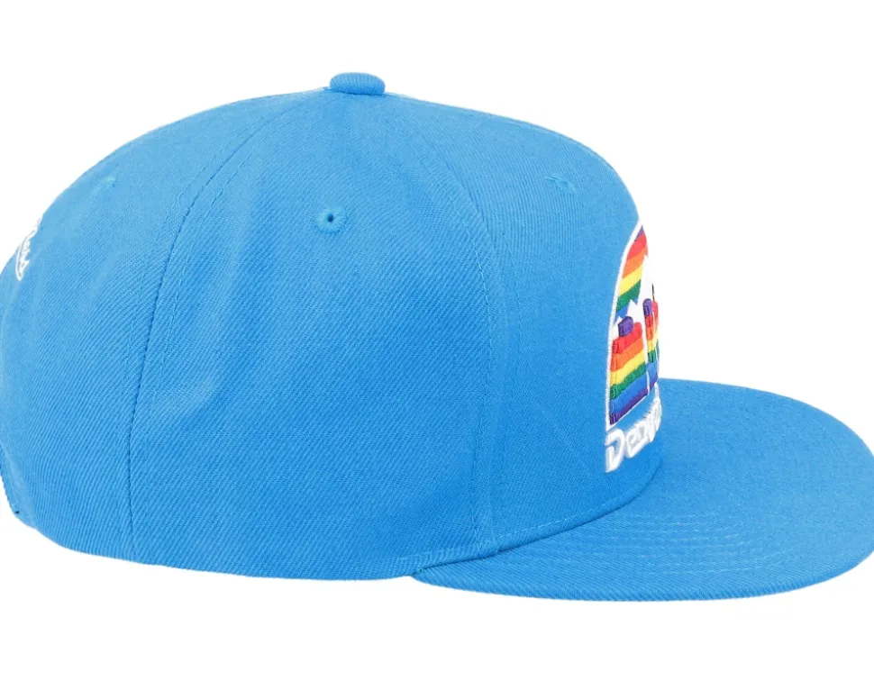 Denver Nuggets Team Ground 2.0 Royal Snapback - Mitchell & Ness