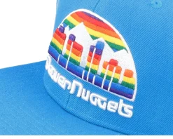 Denver Nuggets Team Ground 2.0 Royal Snapback - Mitchell & Ness