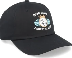 Desert Classic Lightweight 19th Hole Golf Black Dad Cap - American Needle