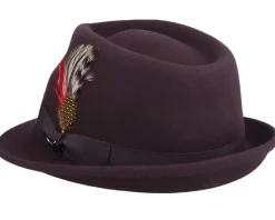 Detroit Brown Trilby - Jaxon & James